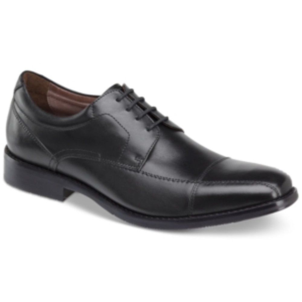 Johnston & Murphy Mens Bartlett Moc-Toe Lace-Up Ox